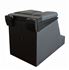 Cubby Box Premium Loc Box XS Black Vinyl White Stitch - EXT160XSWS - Exmoor - 1